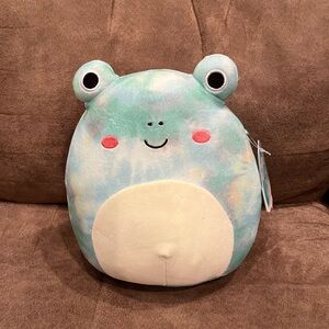 Squishmallows Multicolor Frog Plush